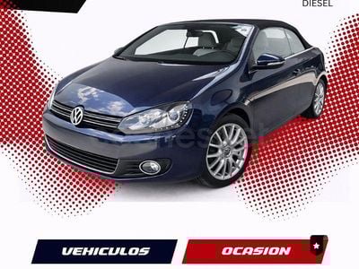 Azul Usado 2012 VW Golf Cabriolet Descapotable | 12.990 € (Precio justo)