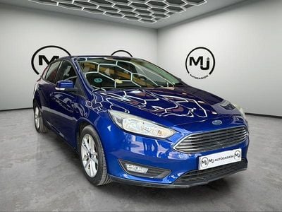 Usado Ford Focus Trend+ 125 CV (91 kW) 2017 Azul Utilitario