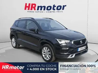 Usado Seat Ateca Style 150 CV (110 kW) 2022 Negro SUV