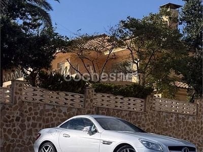 Usado Mercedes SLK200 184 CV (135 kW) 2012 Gris / plata Descapotable
