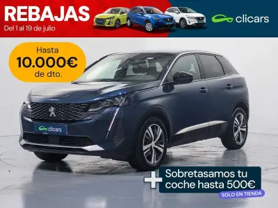 Usado Peugeot 3008 Allure 131 CV (96 kW) 2023 Azul SUV