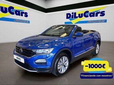 Usado VW T-Roc 115 CV (84 kW) 2020 Azul SUV