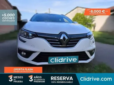 Begagnad Renault Mégane GT Line GT-Line 110 HK (80 kW) 2018 Vit Kombi