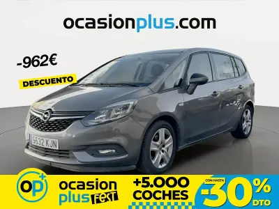 Usado Opel Zafira Expression 120 CV (88 kW) 2018 Gris Monovolumen