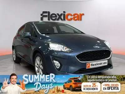 Usado Ford Fiesta Trend 75 CV (55 kW) 2021 Azul Utilitario