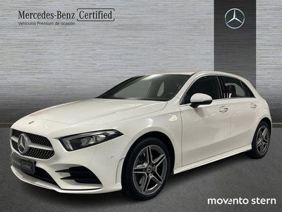 Blanco polar pintura unicolor Usado 2022 Mercedes A250 AMG line Utilitario | 28.500 € (Un poco caro)