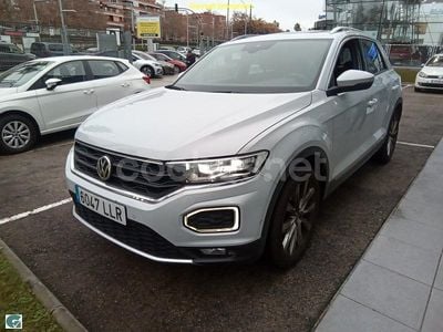 Gris / plata Usado 2021 VW T-Roc Sportline SUV | 24.900 € (Precio justo)