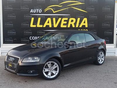 Negro Usado 2008 Audi A3 Cabriolet Attraction Descapotable | 8950 €