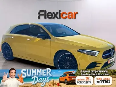 Usado Mercedes A200 150 CV (110 kW) 2021 Amarillo Berlina
