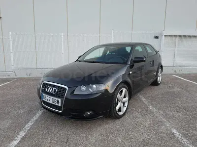 Usado Audi A3 Ambition 170 CV (125 kW) 2008 Negro Utilitario