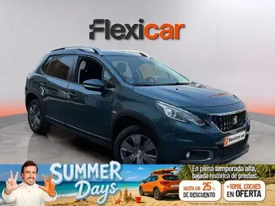 Usado Peugeot 2008 Allure 130 CV (95 kW) 2019 Azul SUV
