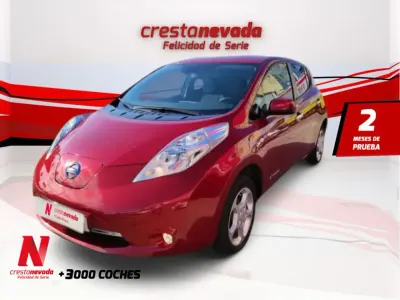 Usado Nissan Leaf Acenta 80 kW (109 CV) 2015 Granate Utilitario