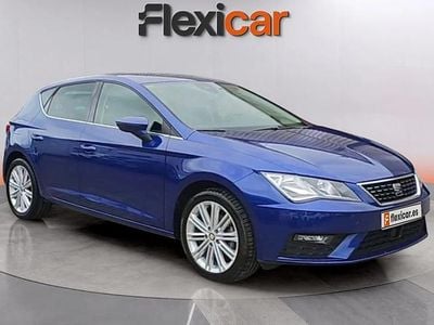 Usado Seat Leon XCELLENCE 151 CV (111 kW) 2020 Azul Berlina