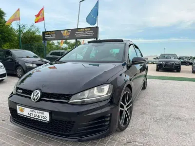 Usado VW Golf VII GTD 184 CV (135 kW) 2015 Negro Berlina