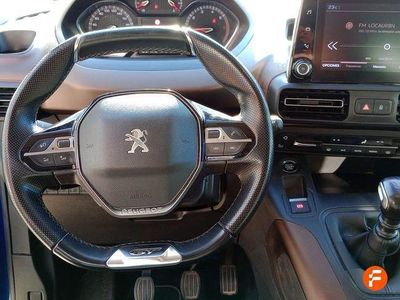 Usado Peugeot Rifter GT 130 CV (95 kW) 2021 Negro Monovolumen