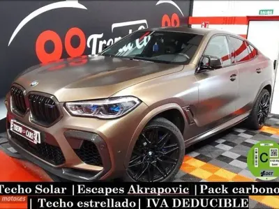 Usado BMW X6 M Competition Edition 625 CV (459 kW) 2021 Marrón SUV
