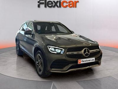 Usado Mercedes GLC300e 317 CV (233 kW) 2021 Gris Coupe