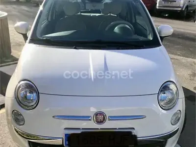 Usado Fiat 500 Lounge 69 CV (50 kW) 2012 Blanco Berlina
