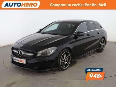 Usado Mercedes C220 AMG line 177 CV (130 kW) 2015 Negro Familiar