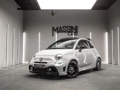 Usado Abarth 500C Pista 160 CV (117 kW) 2018 Gris / plata Descapotable