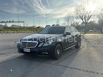 Usado Mercedes E350 Avantgarde 231 CV (169 kW) 2009 Azul Berlina