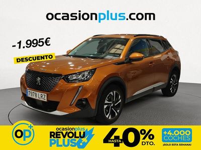 Usado Peugeot 2008 Allure 130 CV (95 kW) 2021 Naranja SUV
