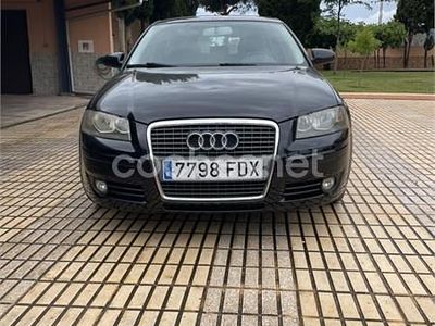 Usado Audi A3 Ambition 140 CV (102 kW) 2006 Negro Berlina