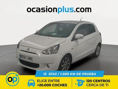 Usado Mitsubishi Space Star Motion 80 CV (58 kW) 2015 Blanco Utilitario