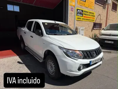 Usado Mitsubishi L200 154 CV (113 kW) 2017 Blanco Pickup/Camioneta