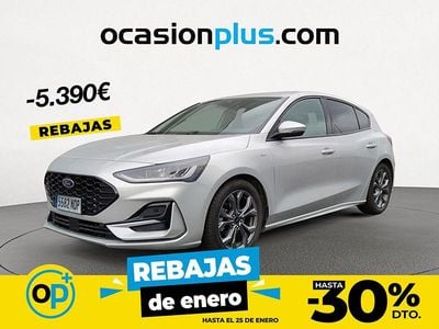 Gris / plata Usado 2024 Ford Focus ST-Line Berlina | 19.690 € (Precio justo)