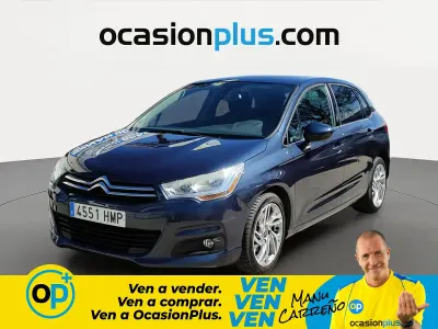 Usado Citroën C4 112 HP (82 kW) 2012 Azul Citadino