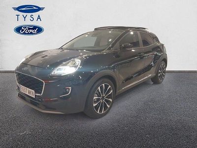Negro mica met Usado 2023 Ford Puma Titanium X SUV | 23.985 € (Un poco caro)