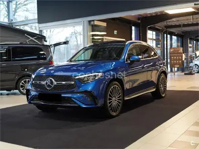 Usado Mercedes GLC220 197 CV (144 kW) 2022 Azul SUV