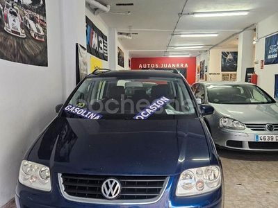 Azul Usado 2003 VW Touran Highline Monovolumen | 5499 € (Un poco caro)