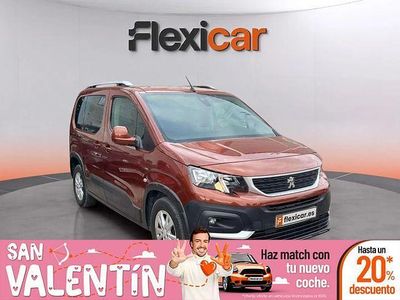Usado Peugeot Rifter Active 130 CV (95 kW) 2020 Marrón Monovolumen