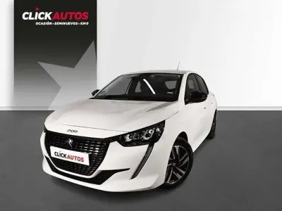 Usado Peugeot 208 Allure 101 CV (74 kW) 2023 Blanco Utilitario