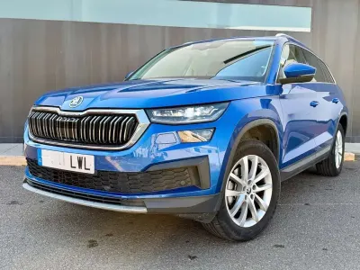 Usado Skoda Kodiaq Style 150 CV (110 kW) 2022 Azul SUV