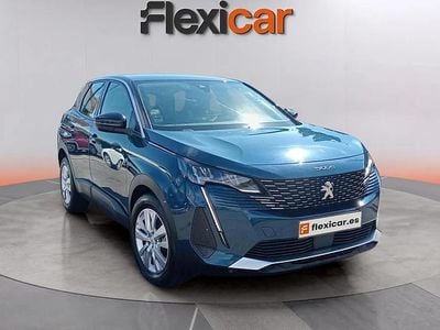 Usado Peugeot 3008 Active 131 CV (96 kW) 2021 Azul SUV