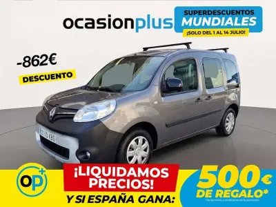 Usado Renault Kangoo 90 CV (66 kW) 2017 Gris Monovolumen
