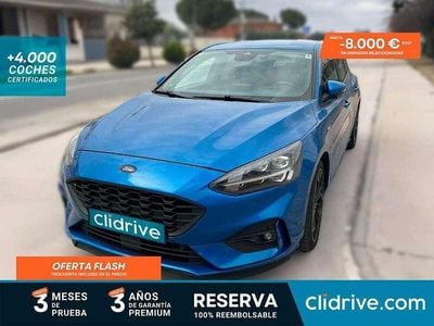 Usado Ford Focus ST-Line 120 CV (88 kW) 2018 Azul Utilitario