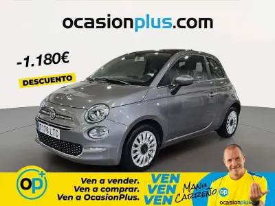 Usado Fiat 500 Dolcevita 71 CV (52 kW) 2021 Gris Utilitario