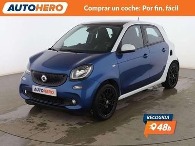 Usado Smart ForFour Basis 90 CV (66 kW) 2016 Azul Utilitario