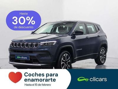 Usado Jeep Compass Altitude 129 CV (94 kW) 2024 Azul SUV