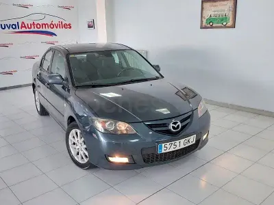 Usado Mazda 3 109 CV (80 kW) 2009 Azul Berlina