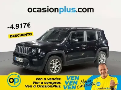 Usado Jeep Renegade Altitude 131 CV (96 kW) 2024 Negro SUV