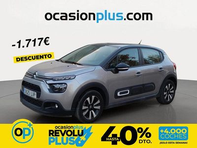 Usado Citroën C3 Feel 83 CV (61 kW) 2021 Gris Berlina