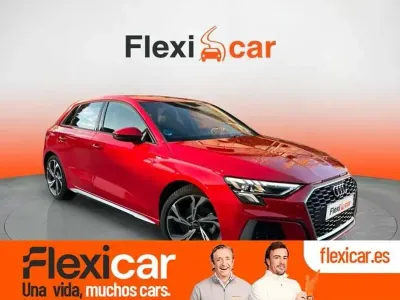 Usado Audi A3 S-Line 150 CV (110 kW) 2021 Rojo Berlina