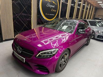 Usado Mercedes C200 184 CV (135 kW) 2020 Violeta / lila Coupe