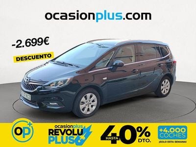 Usado Opel Zafira Selective 120 CV (88 kW) 2017 Negro Monovolumen