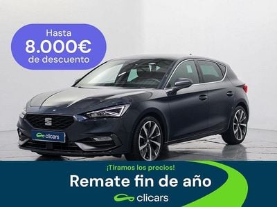 Negro Usado 2021 Seat Leon FR Berlina | 20.990 € (Precio justo)